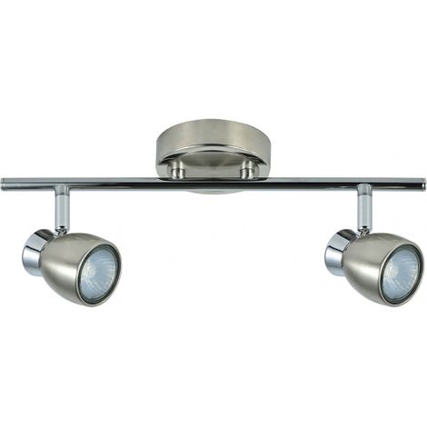 Chacho-Streifen 2xgu10 Nickel 14x36,5x10 cm (1/2)