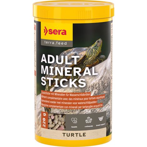 Sera Schildkrötenfutter Turtle Adult Mineral Sticks 1 L