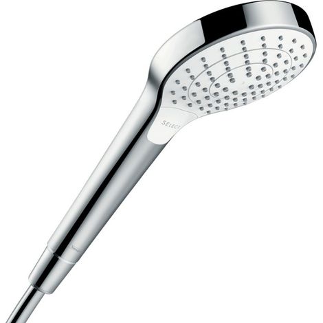 hansgrohe Croma Select S Handbrause Vario, weiß/ chrom, 26802400
