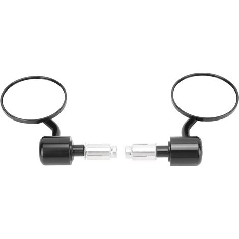 paire de rétroviseurs d'extrémité de guidon ronds de 22 mm (7/8 po) pour Aprilia Tuono Mana Dorsoduro Shiver (1/5)