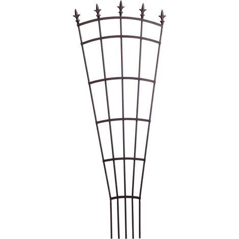 Nortene – Treillis en métal pour plantes grimpantes – Dimensions 0,61 x 1,50 m – Couleur marron – Installation murale ou au sol (1/5)
