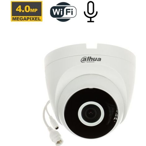 Dahua telecamera dome 4Mp Microfono Wi-Fi - SD - IPC-HDW1430DT-STW (2.8mm) S