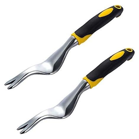 CSPARKV 2Pcs Garden Tools Hand Weeder Puller Weed Remover for Garden Flower Planting Weed Remover (1/3)