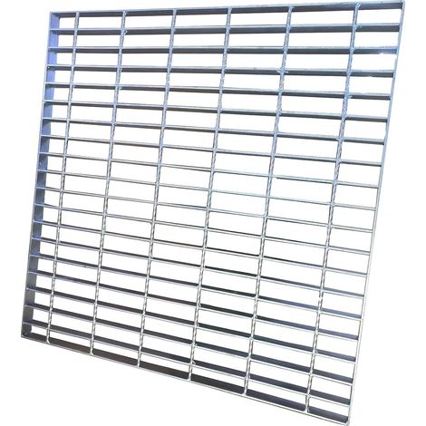 Grille de Caniveau Galvanisée 800x800 mm, Classe B125 pour Allée (1/5)