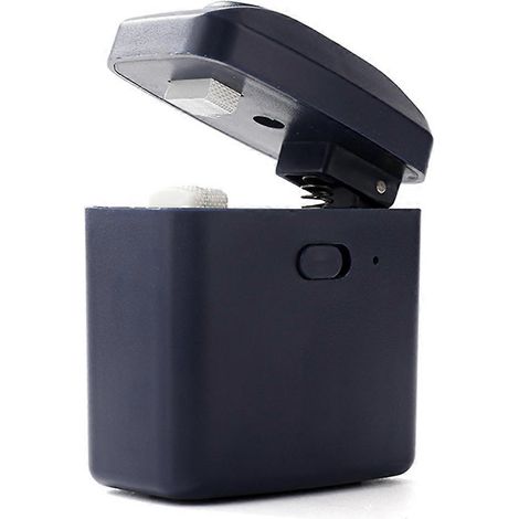 Mini plastique sac scelleuse Handheld rechargeable sac scelleuse machine scelleuse machine scelleuse plastique sacs noir (1/5)