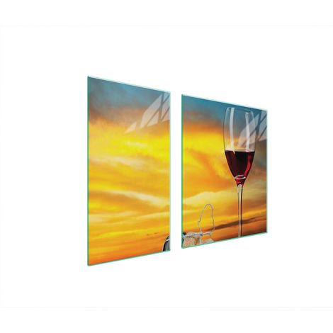 GLASSCHUTZPLATTE FÜR HERD 90x52 WEIN (1/5)