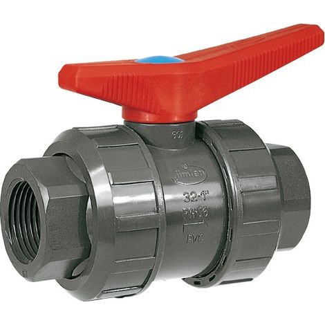 VANNE BOULE PVC H FILETÉE