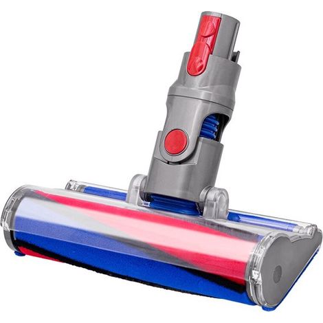 Brosse pour embout compatible avec les aspirateurs Dyson V7, V8, V10, V11 et V15 (accessoires 966489 08) : brosse à rouleau souple, brosse pour turbo embout (1/5)