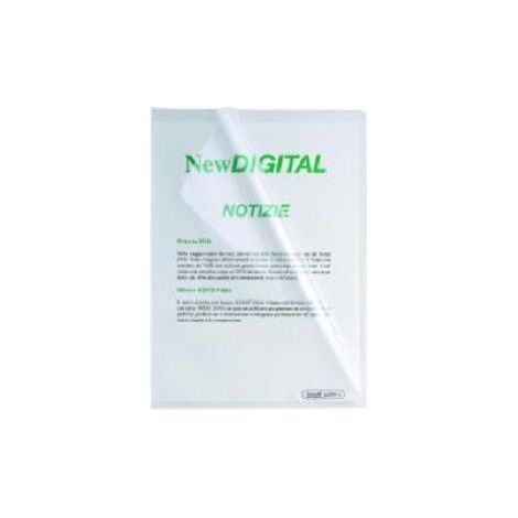 Favorit 100460046 cartella Polipropilene (PP) Trasparente A4