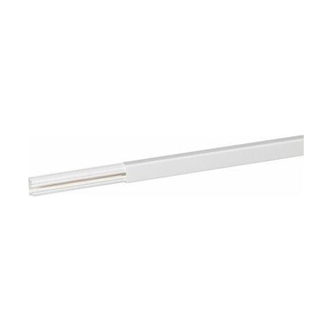 Legrand - 030008 - Moulure DLPlus 20x12,5mm - 1 compartiment - longueur 2,1m - blanc