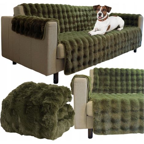 Alfombrilla protectora antideslizante e impermeable para cama de perro, 167 x 193 cm.