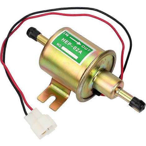 Pompe à carburant électrique de transfert universelle basse pression pour gaz, pièce de rechange HEP 02A 24V (1/3)