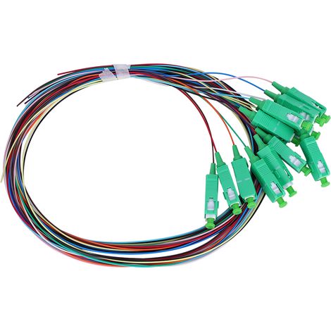 Câble de raccordement à fibre monomode 12 conducteurs SC-0,9 mm pour systèmes de communication réseau (1/5)