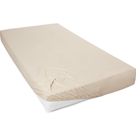 Westminster Spannbetttuch Jersey 100 x 200 cm düne Spannbettlaken