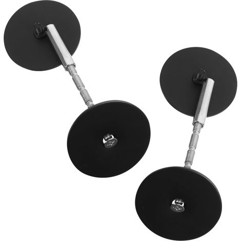 Anneome Lot de 2 plaques recouvrement rondes en acier inoxydable (1/5)