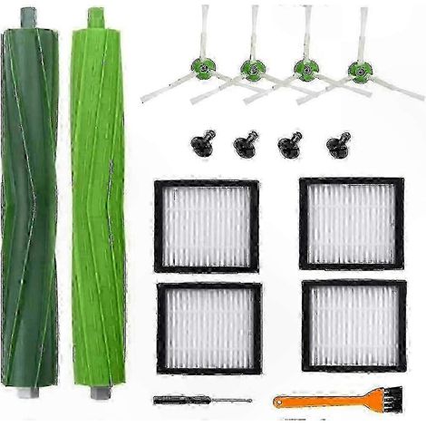 Pièces de rechange Roomba : brosses en caoutchouc et filtres HEPA pour aspirateurs des séries i, E et j (lots de 10) (1/5)