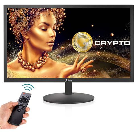Moniteur CCTV 19" - Écran de sécurité - Caméra de sécurité multifonction HDMI AV BNC VGA - Entrée USB - Écran d'ordinateur - Résolution 1440 x 900 (1/5)