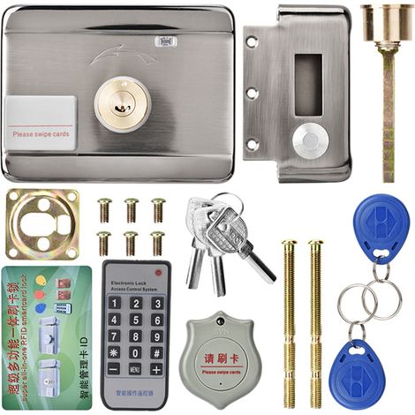 Ortviai Système de Contrôle d'Accès Intelligent à Double Face Porte Électrique 12V à Clé RFID (1/3)
