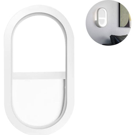 Mini applique murale LED à intensité variable, éclairage intérieur, applique en aluminium, éclairage mural pour chambre, salon, couloir, escaliers (1/5)