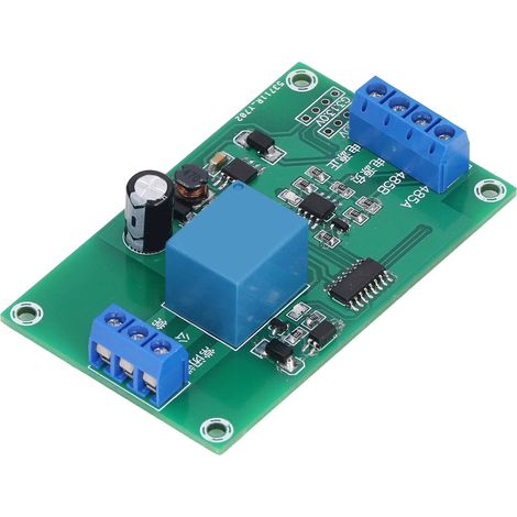 RS485-Computersteuerungs-Relaismodul-Chip MAX485, Hexadezimalcodierung, Kompakte, praktische Ansteuerplatine, DC 7–30 V (1/5)