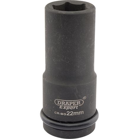 Draper Expert 22mm 3/4-Inch Square Drive Hi-Torq 6-Point Deep Impact Socket (Model 05054) (1/5)