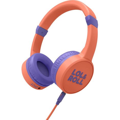 Auricular + Mic Energy Lol&Roll Pop Kids Orange (1/4)