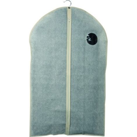 Housse de Vêtements PP aéré Gris MSV (1/4)