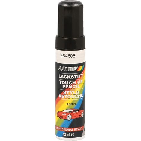 Pinceau Retouche 954608 Bleu Metallise Motip Touch Up 12 Ml