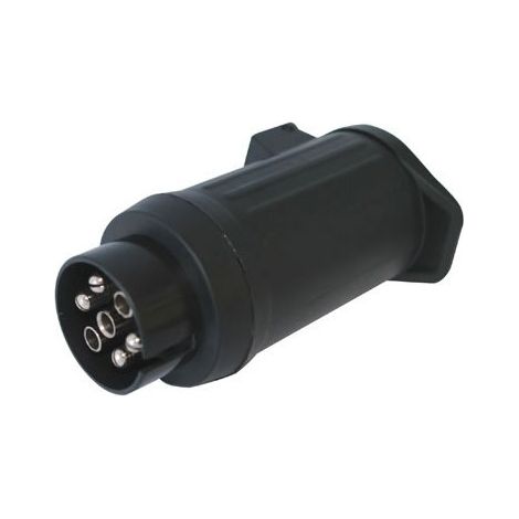 Stecker Adapter 7 polig zu 13 polig kurz Anhängerkupplung Anhänger Zubehör