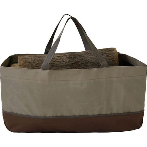 Porte-bûches et Sac fourre-Tout de qualité supérieure paniers de Stockage de bûches Robuste et Extra Large Idéal pour cheminées poêles à Bois Bois à brûler Camping Plage 600D Oxford (1/4)