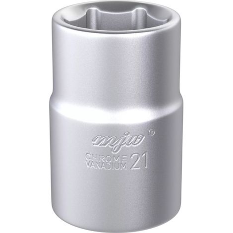 Vaso de 3/4 de pulgada para tornillos de acero CRV hexagonal de 21 mm (1/4)