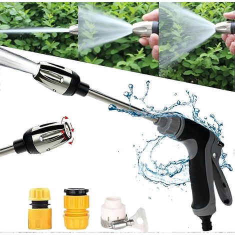 Nettoyeur haute pression Powerjet pour tuyau d'arrosage, compatible avec tous les tuyaux d'arrosage, nettoyeur haute pression My Garden Friend, nettoyeur haute pression Turbo Washer Power Blaster Plus (1/5)