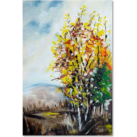 Tableau paysage d'automne 2 - 40 x 50 cm (1/5)