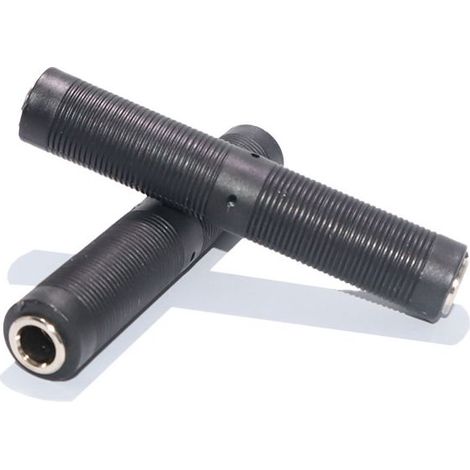 Adaptateur audio 6,35 mm femelle-femelle pour microphone à double prise, connecteur d'extension femelle-femelle (1/5)