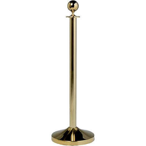 Poteau d'accueil - Ensemble complet Pied + Socle - 1 m - Securit (1/4)