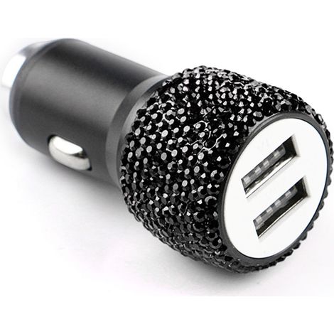 Marteau diamanté pour voiture, chargeur double USB, perceuse, allume-cigare, chargeur USB pour marteau diamanté (1/5)