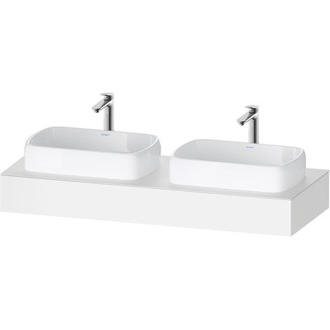 Console Duravit Collection One, 1400x550x170mm, découpe à gauche