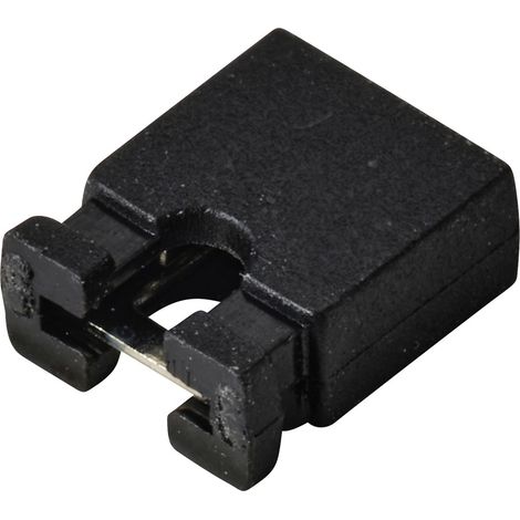 TRU COMPONENTS TC-13537836 Kurzschlussbrücke Rastermaß: 2.54 mm Polzahl je Reihe:2 Inhalt: 1 St. (1/3)