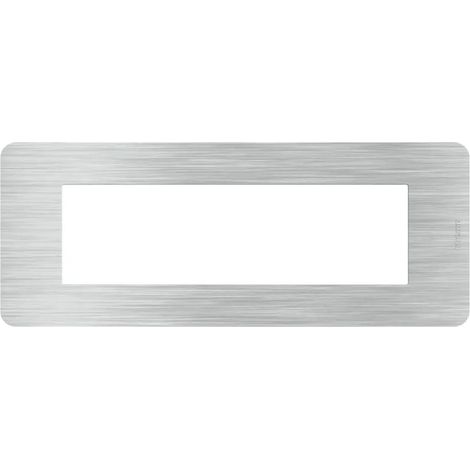 BTICINO JA4807EA - MatixGO - Placca 7P Aluminum