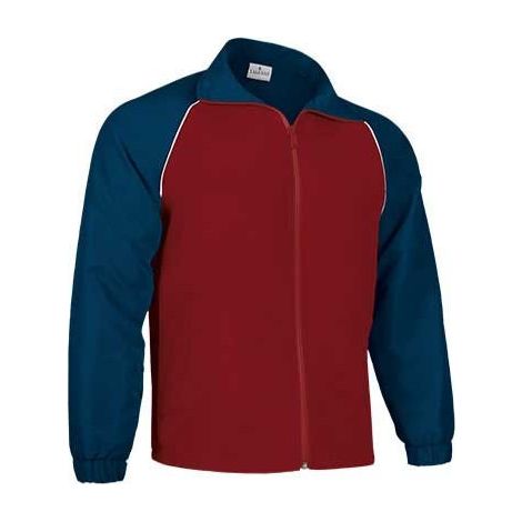 Chaqueta deportiva tipo chándal Match Point M Azul Marino/Rojo/Blanco