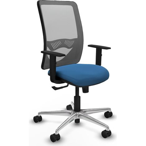 Chaise de bureau piqueras y crespo Zulema noir mousse haute densité (1/2)