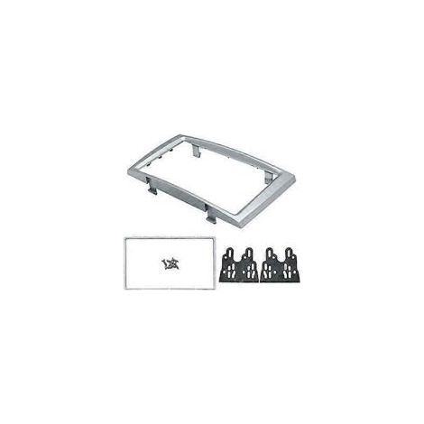 Kit de instalación para autorradio DVD 2 DIN (marco, salpicadero, adaptador) /408-Crezuo