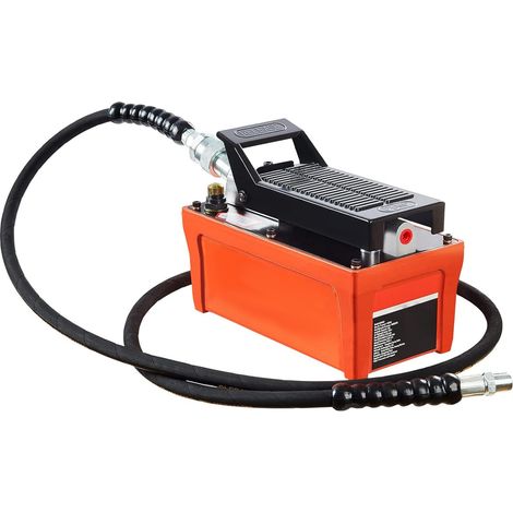 Bomba de pedal hidroneumatica 10.000 psi 1.6 litros para herramienta hidraulica