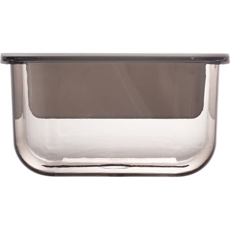 Support Adhésif pour Boîte à Mouchoirs Transparent, Porte-Rouleau de Papier Toilette pour Maison, Bureau, Salle de Bain, Chambre et Restaurant Marron Café (1/5)