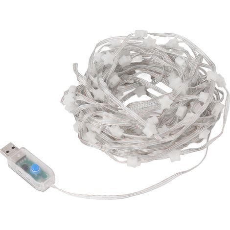 Guirlande lumineuse LED rideau avec télécommande, 100 LED, 16 couleurs, guirlande décorative pour chambre de mariage (1/5)