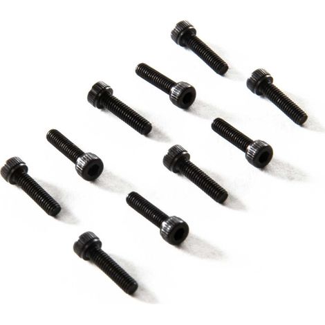 M2.6x10mm Cap Head (Black) (10pcs)