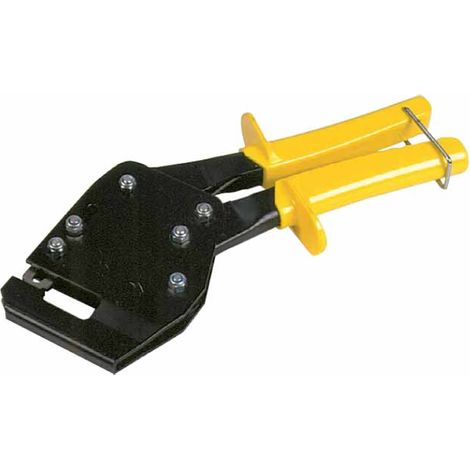 Pince a sertir de plaquiste - Stanley - Pour profils métalliques - Fixation permanente - Sertissage facile