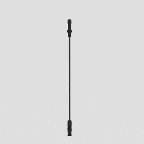 SANIT Druckspirale 560mm schwarz für Spülkasten