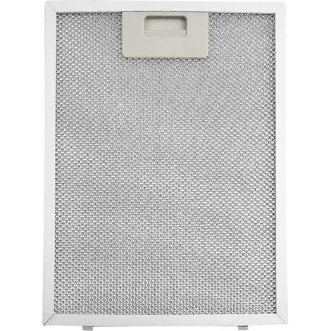 Dunstabzugshaubenfilter 300 x 250 x 9 mm, Abluftfilter aus Metallgewebe (1/5)