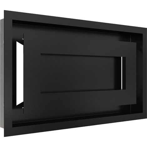 Lüftungsgitter WIND 22x37 schwarz (1/5)